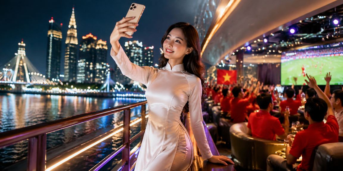 Người dùng TP.HCM trải nghiệm casino trực tuyến trên điện thoại với áo dài