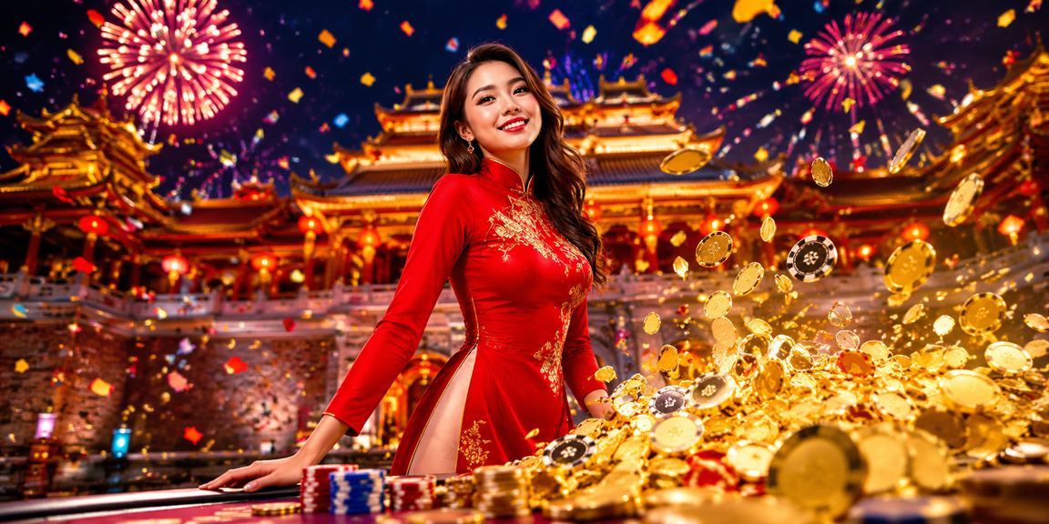 Người dùng Huế với áo dài truyền thống tham gia cá cược trực tuyến tại 50d